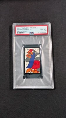 2013 Pokemon Hanafuda Paras Parasect PSA 10 GEM MINT Kanto June - Image 1 of 3