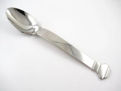 Soup Spoon (s) Reed & Barton Swid Powell Venturi Scott Brown Stainless Flatware - Image 1 of 4