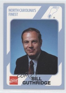 1989 Collegiate Collection/Coca-Cola North Carolina's Finest Bill Guthridge #101