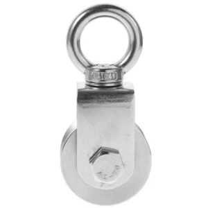 Hanging Wire Heavy Duty Pulley Heavy Duty Traction Pulley Swivel Pulley - Picture 1 of 12