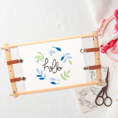 Sewing Gadgets Portable Reusable Cross Stitch Embroidery Frame Cross Stitch - Image 1 of 4