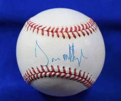 Don Mattingly Beckett BAS Autograph American League OAL Signed Baseball - Image 1 of 2