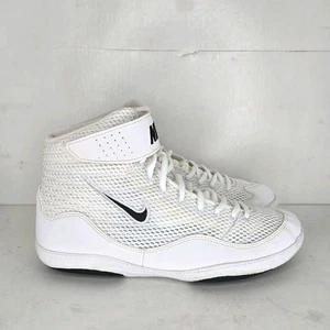Nike Inflict 3 Ringerschuhe weiß schwarz 325256-101 Herren Größe 9 EINMAL GETRAGEN Boxen - Bild 1 von 9