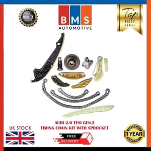 KIT CADENA DISTRIBUCIÓN GASOLINA CON PIÑÓN PARA AUDI SEAT 1.8 TFSI 2.0 GEN-2 NUEVO - Imagen 1 de 3