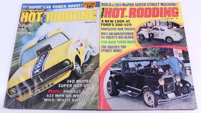 Drag Racing USA VTG Magazine Lot 1970s Muscle Top Fuel NHRA Popular Hot Rodding - Image 1 of 4