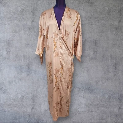 Bata Kimono Cali Dreaming Estampado Floral Ligera Bohemia Talla 2 B70 Foto 1 de 4