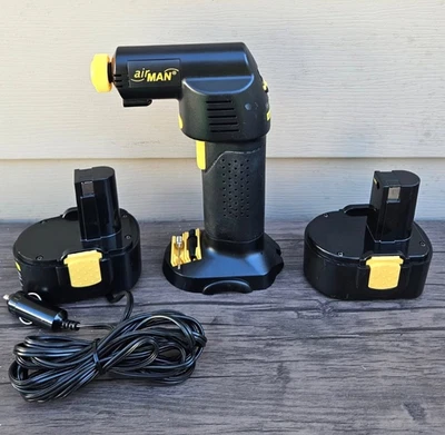 AirMan DC12V 55-032 Rechargeable AirGun Air Compressor Tire Inflator ***Read A6 - Image 1 of 4