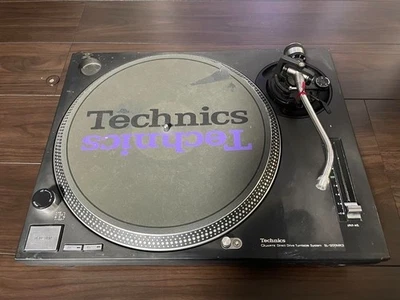 Technics SL-1200MK3 Schwarz Direct Drive DJ Plattenspieler Trödel Kein Test - Bild 1 von 4