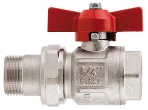 Valvola a Sfera Passaggio Totale Ideal per Collettori 3/4" - Imagen 1 de 1