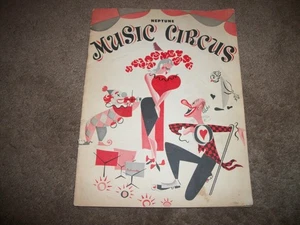 1955 St. John Terrell's Neptune Music Circus Program Asbury Park NJ AUTOGRAPHED - Picture 1 of 9