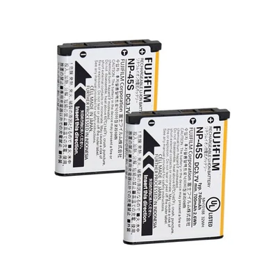 2 Piezas Nueva Batería Original Fujifilm NP-45S Para JV100 JV105 JV150 JV155 JV160 Foto 1 de 4