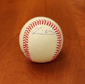 Gavin Williams Signed Cleveland Guardians Baseball - Picture 1 of 3