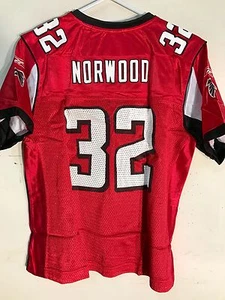 Reebok Women's NFL Jersey Atlanta Falcons Jerious Norwood Red sz L - Picture 1 of 2