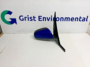2006 MITSUBISHI COLT CZC CONVERTIBLE DRIVERS SIDE ELECTRIC WING MIRROR BLUE (E5) - Picture 1 of 14
