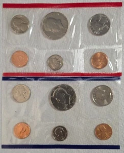 1990 United States Uncirculated Mint Coin Set - Picture 1 of 3