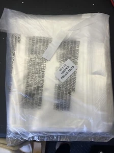 10x15 100 Pcs Resealable Suffocation Warning Poly Bags Amazon FBA - Picture 1 of 2