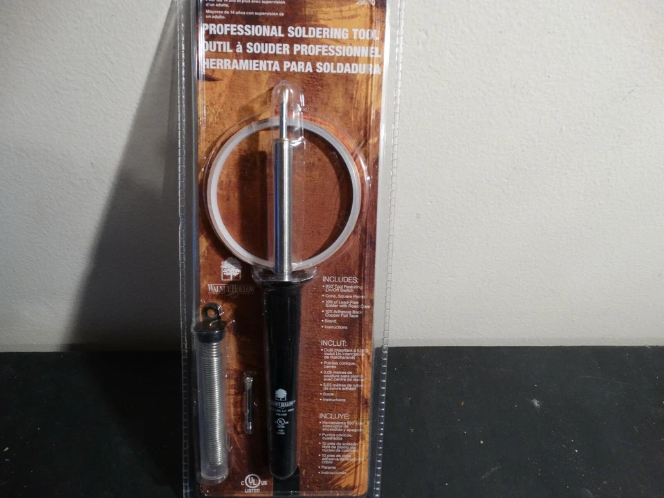 2 Pcs 60-Watt Soldering Iron with Stand Plus 4 Tubes Lead 20g Solder