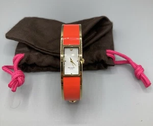 Kate Spade Carousel Women's Red Bracelet Bangle Watch - Enamel - Hinged - Picture 1 of 3