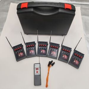 24 Cues wireless remote 4 bases wedding Christmas fireworks firing system