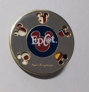 Walt Disney World Epcot Spinnnadel 1,6" Durchmesser  - Bild 1 von 2