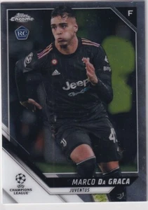 Topps Chrome Champions League 2021/22 Nr. 112 Marco Da Graca Rookie Card - Picture 1 of 2