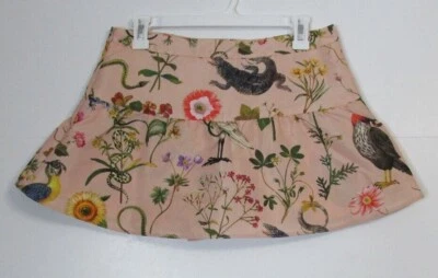 Mujer Rojo Valentino Volantes Floral Skort Rosa UE Talla 40 EE. UU. Talla 4 Foto 1 de 4