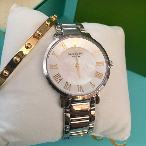 Orologio Kate Spade New York Gramercy MOP tono argento donna acciaio inox
