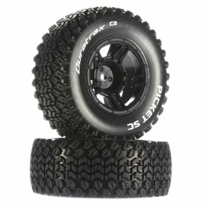 Duratrax DTXC3870 Picket SC C2 Mounted Front Tires/Wheels (2) : Slash - Picture 1 of 1