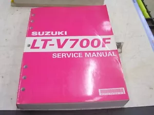 OEM Suzuki, 2004 (K4) LT-V700F Service Manual, 99500-46050-01E!# - Picture 1 of 12