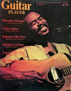 Guitar Player Magazine October 1973 Brownie McGhee Chris Squire Michael Lorimer - Picture 1 of 1