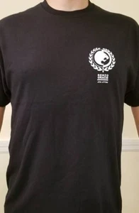 GRACIE MMA FIGHTER Jiu Jitsu FC FIGHTING CHAMPIONSHIP T shirt  2 sided  - Picture 1 of 2