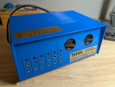 RC Titan Netzladegerät Typ 622 Elektronik für NiCd Akkus bis 8 Zellen - Bild 1 von 4