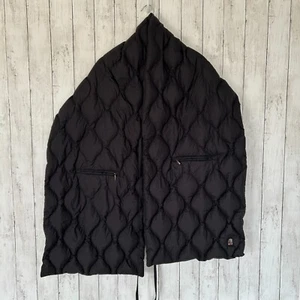 Parajumpers Womens Cape Jacket One Size Black Quilted Puffer Outerwear - Picture 1 of 11