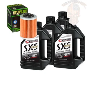 Oil Change Kit For 2015 Can-Am Outlander 450 L IRS Maxima Synthetic 5W-40 - Picture 1 of 1