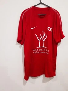NIKE Shirt Mens Size Large SV HELPENSTEIN Wegberger Cocktail Lounge Red - Picture 1 of 11