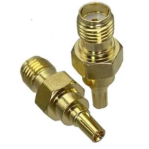 1 Stück Adapter CRC9 Stecker auf SMA Buchse RF Koaxial Stecker - Bild 1 von 6