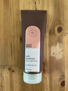 NEW Bath & Body Works COCO SHEA Rich Moisture Moisturizing Body Wash 10oz - Picture 1 of 4
