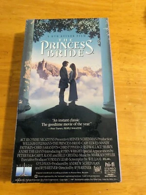 The Princess Bride (VHS, 1987) SEALED New Line Nelson - Image 1 of 4