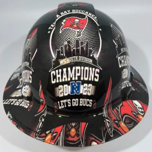 Neuer fester Hut mit voller Krempe individuell wassergetaucht TAMPA BAY BUCCANEERS NFC SOUTH CHAMPS - Bild 1 von 6