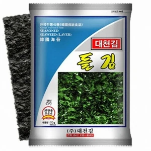 Lavadora de algas secas tostadas coreanas Daecheon Dol-Gim/Kim 5 hojas X paquetes 10/15 - Imagen 1 de 14