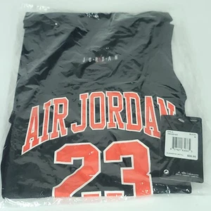Air Jordan Black and Orange Girls Jersey Dress Size Small 5-6 years NEW - Picture 1 of 7