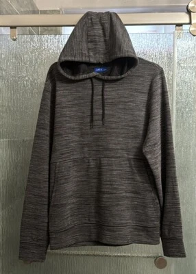 Sudadera con capucha elástica ligera bolsa frontal 19” P2P 30” longitud para hombre pequeña original $50 Foto 1 de 4