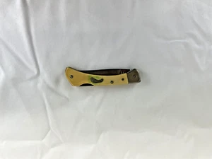 Vintage Imperial Frontier Series Lockback Knife Single Blade - Picture 1 of 6