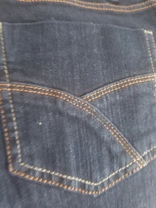 a.n.a modern fit straight leg mid rise dark denim jeans size 4p new without tags - Picture 1 of 6