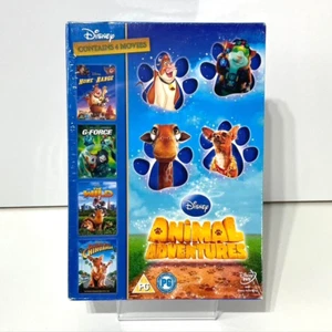 Disney Animal Adventures 4 DVD Movie Box Set 4 Great Family and Adventure Films - Picture 1 of 5