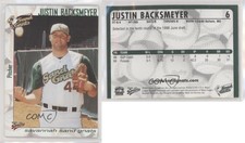 2000 Multi-Ad Sports Savannah Sand Gnats Justin Backsmeyer #6