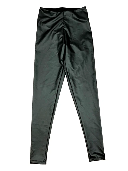 CALÇA LEGGING VICTORIA'S SECRET CINTURA ALTA ELÁSTICA SKINNY COURO SINTÉTICO TAMANHO 2/XS - Imagem 1 de 1