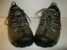 MENS KEEN STEEL TOE LEATHER BOOTS SHOES SIZE 10