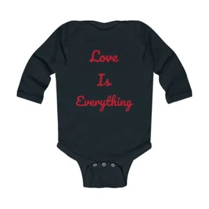 Love is Everything Infant Long Sleeve Bodysuit - Picture 1 of 5
