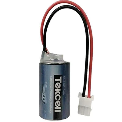 Brand New Tekcell 1200mAh SB-AA02 3.6V 1/2AA  Battery w/ Plug LS14250 - Image 1 of 4